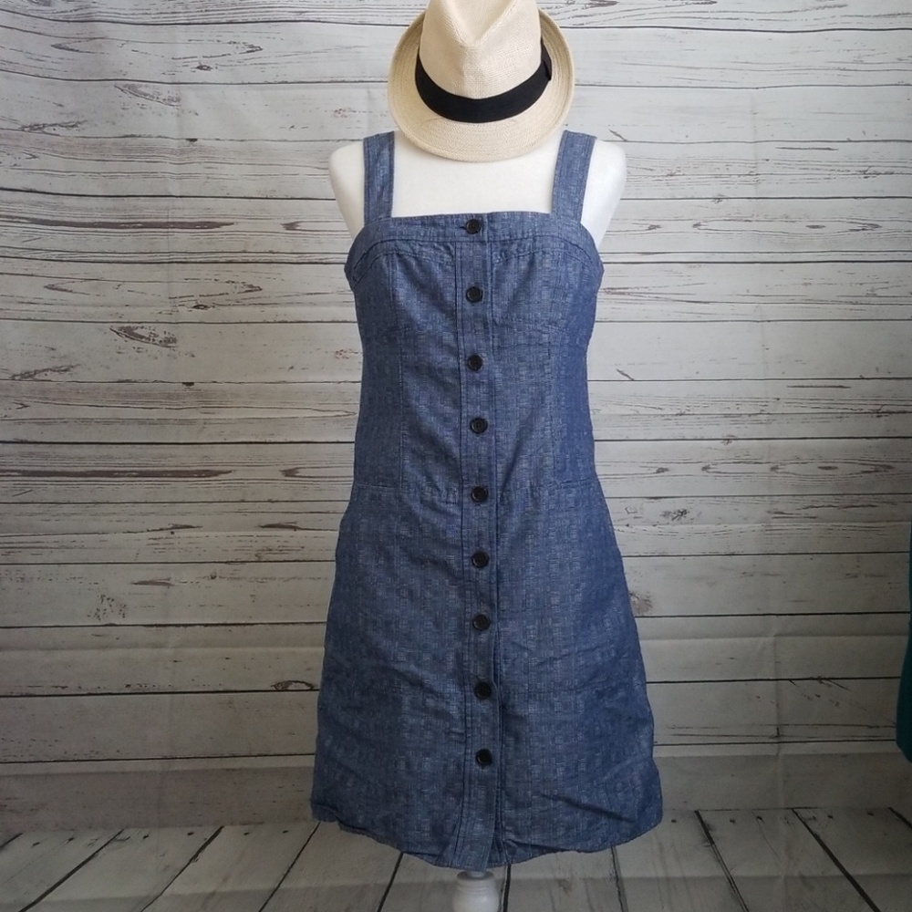 Derek Lam design by nation Denim strap dress